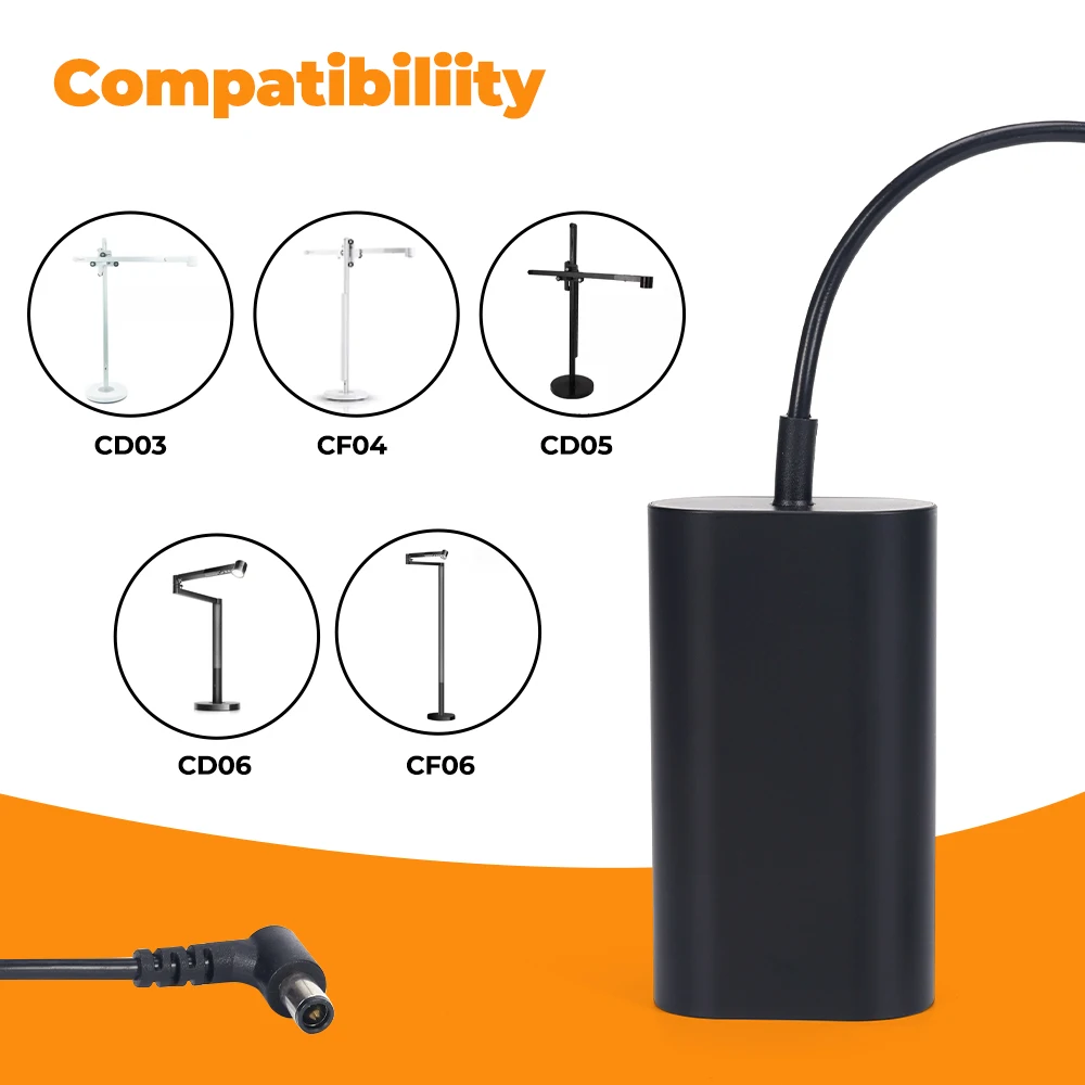 Power Supply Compatible with Dyson Solarcycle Morph Desk Light CD03 CD04 CD05 CD06 Desk Lamp Cable CF04 CF06 Floor Light  Cord