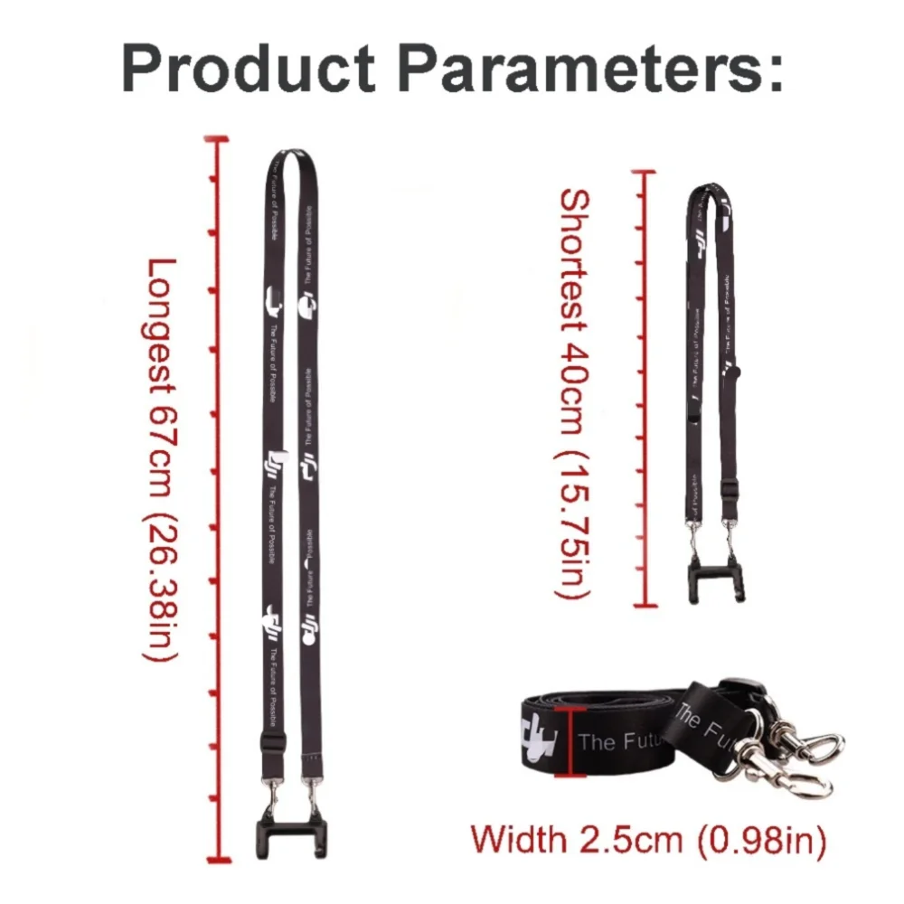 Cordón para mando a distancia con gancho fijo para DJI MINI 2/Mini 3 4 Pro/Air 2S/3/Mavic 3/ DJI RC N1 N2 3, accesorios para drones
