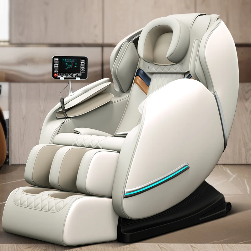 Atacado tela de toque pé 8d elétrica gravidade zero cadeira luxo massagem corpo inteiro preço cadeira massagem guoheng