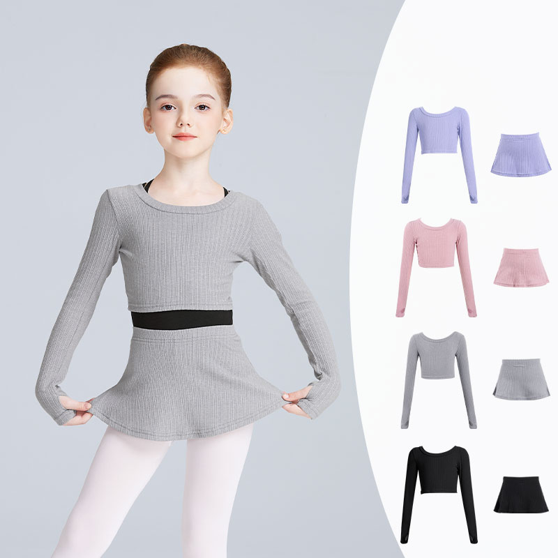 Mädchen Ballett Outfit Ballett Anzug Sets Für Kleinkind Mädchen Ballett Tops Und Hosen Sets Ballett Jacke Kinder Tanz Mantel Tops Und Shorts