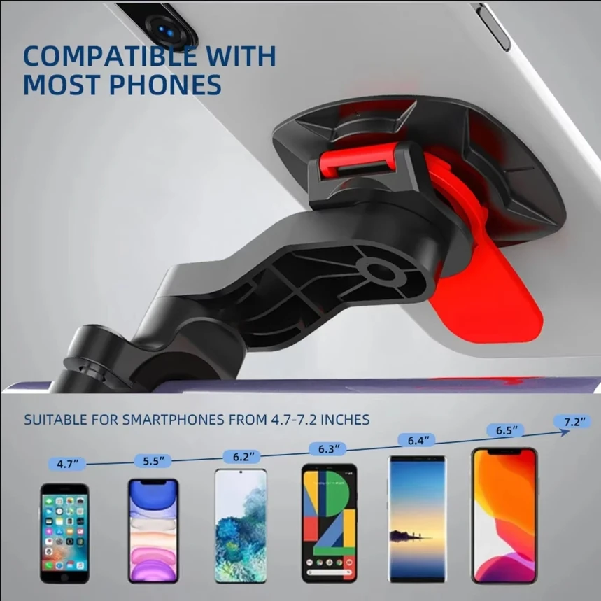 รถจักรยานยนต์ที่วางโทรศัพท์จักรยานขาตั้งจักรยานมือถือ Mount Non-SLIP ขี่จักรยาน,วงเล็บโทรศัพท์การสั่นสะเทือน Damper