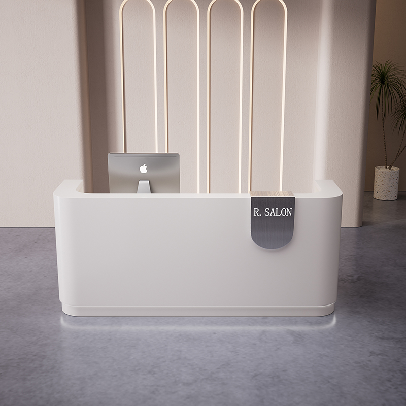 Organizadores Mesas de recepção da empresa Loja moderna Bar de beleza Mesas de recepção de restaurante de luxo Mesa executiva Móveis da moda