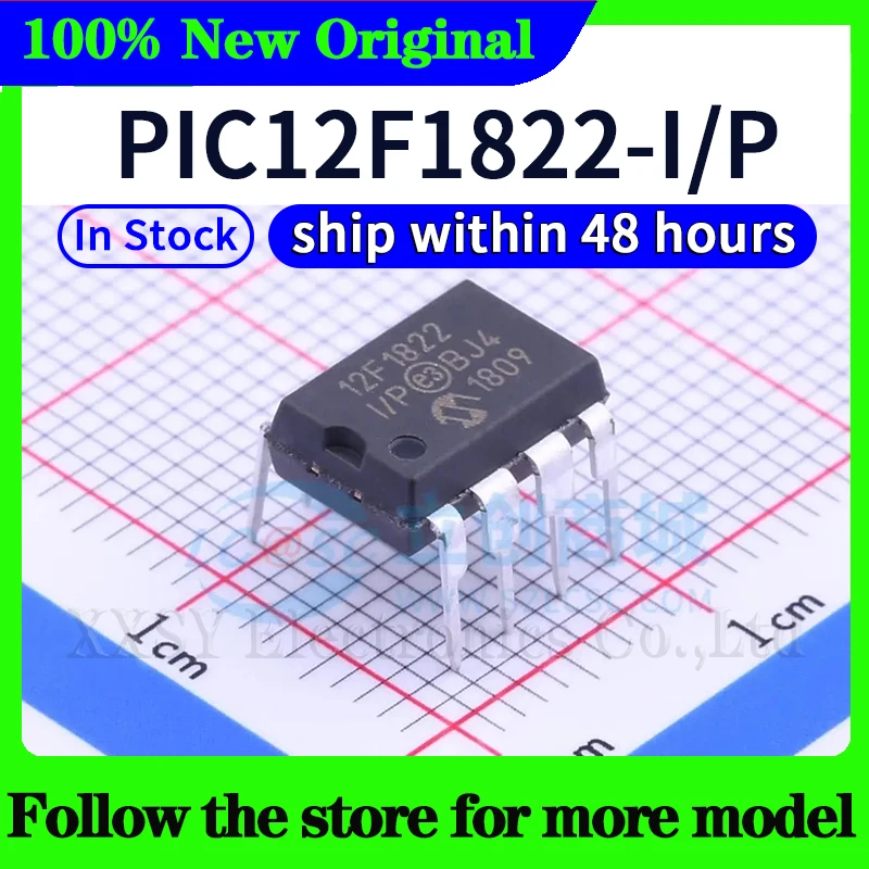 PIC12F683-I/P  PIC12F1501-I/P  PIC12F1571-I/P  PIC12F1822-I/P  PIC12F1840-I/P  PIC12C509-04-I/P  PIC12C509A-04-I/P  In stock