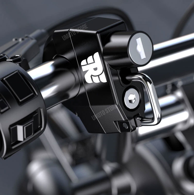 For Royal Helmet Lock Anti-theft Locker Locking Device Rustproof Fine Workmanship Compact Size Convenience Motorcycle Supplies