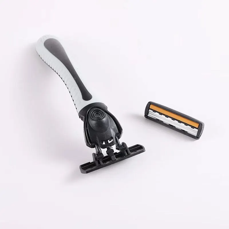 100 % wasserdichter Rasierer, brandneues Design, Herren-Rasierer, dreilagiger Rasierer, wiederverwendbarer Rasierer, importierter Multi-Tool-Kopfwechsel