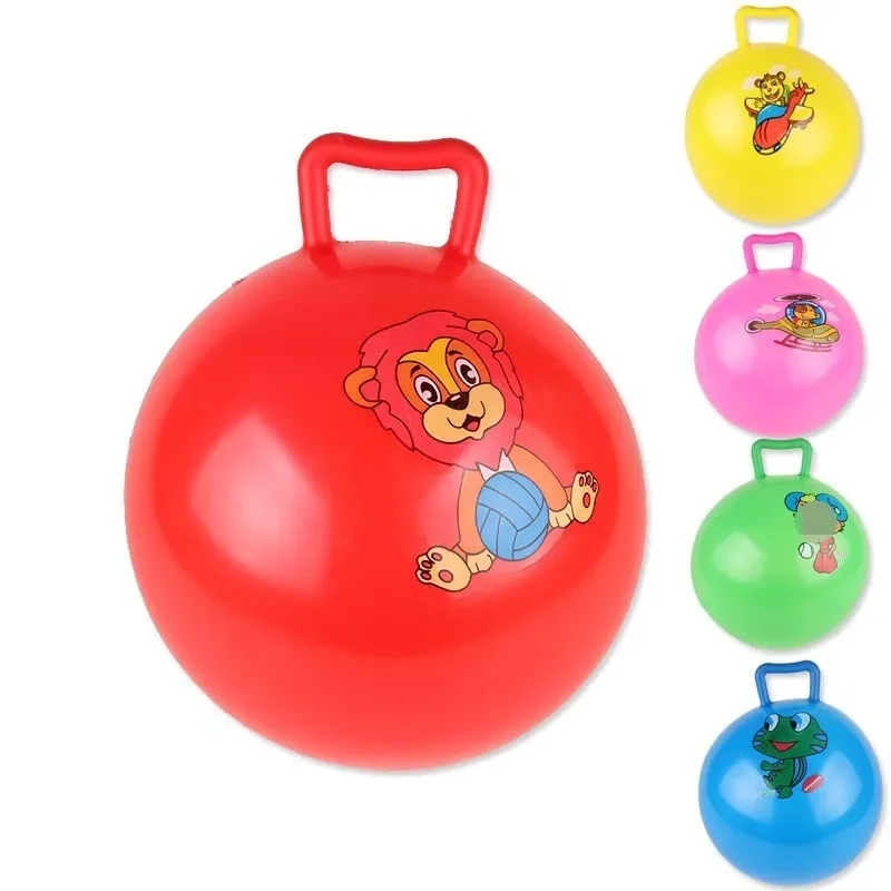 Bolas de rebote para niños, juguetes de salto, mango inflable, juguete de rebote de caballo, regalo divertido para aliviar el estrés