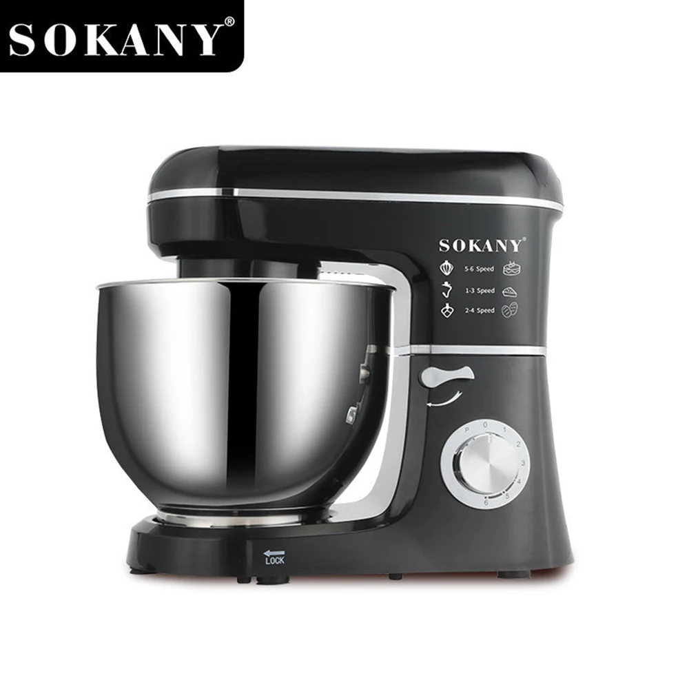 Electric Stand Mixer, 8L Large Capacity, Easy To Mix, Dough Hook, Whisk & Mixer for Baking, Cake & Flour