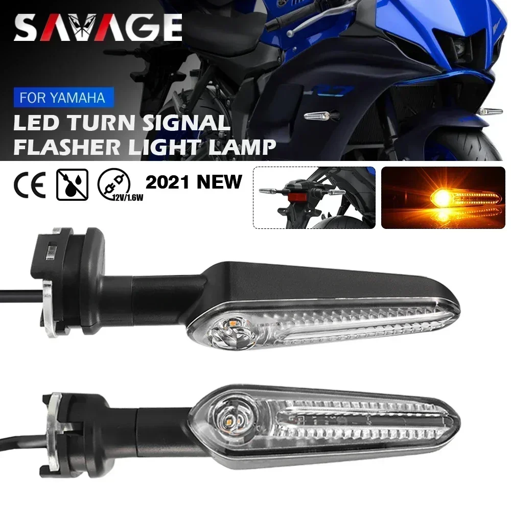 Đèn LED LED Tín Hiệu Cho YAMAHA MT07 Tracer 700 XJ6 FZ6 MT09 900 MT10 Xe Máy Phụ Kiện Đèn Báo Hướng Flasher Đèn