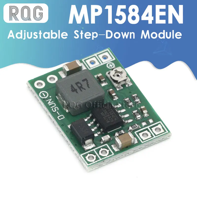 Kích Thước Siêu Nhỏ DC-DC Chức Module Nguồn MP1584EN 3A Điều Chỉnh Buck Bộ Chuyển Đổi Cho Arduino Thay Thế LM2596