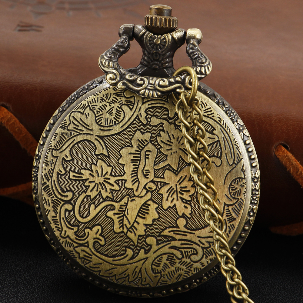 Relógio de bolso de quartzo masculino, antigo, roxo, gema mágica, octogonal, estrela, fob, corrente, colar, pulseira, pingente, relógio, melhor presente