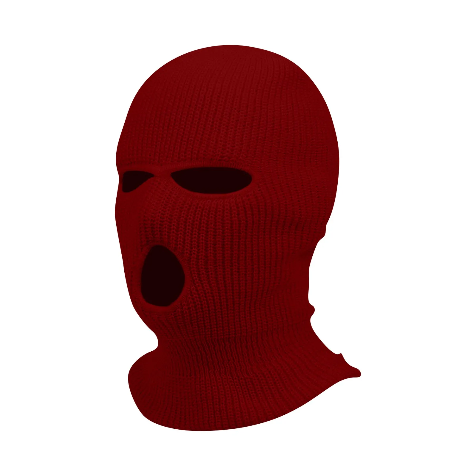 2024 nueva cubierta para todo el rostro máscara de esquí sombrero 3 agujeros pasamontañas ejército táctico CS gorros de punto a prueba de viento capó invierno cálido gorras Unisex