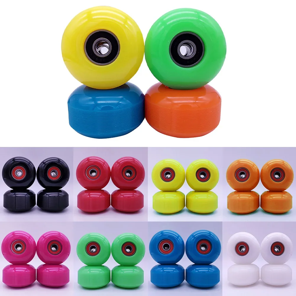4Pcs Skateboard Räder Mit Lager 52x32mm 95A Weiche Longboard Skateboard Räder ABEC-9 Lager Roller Skating Zubehör teile