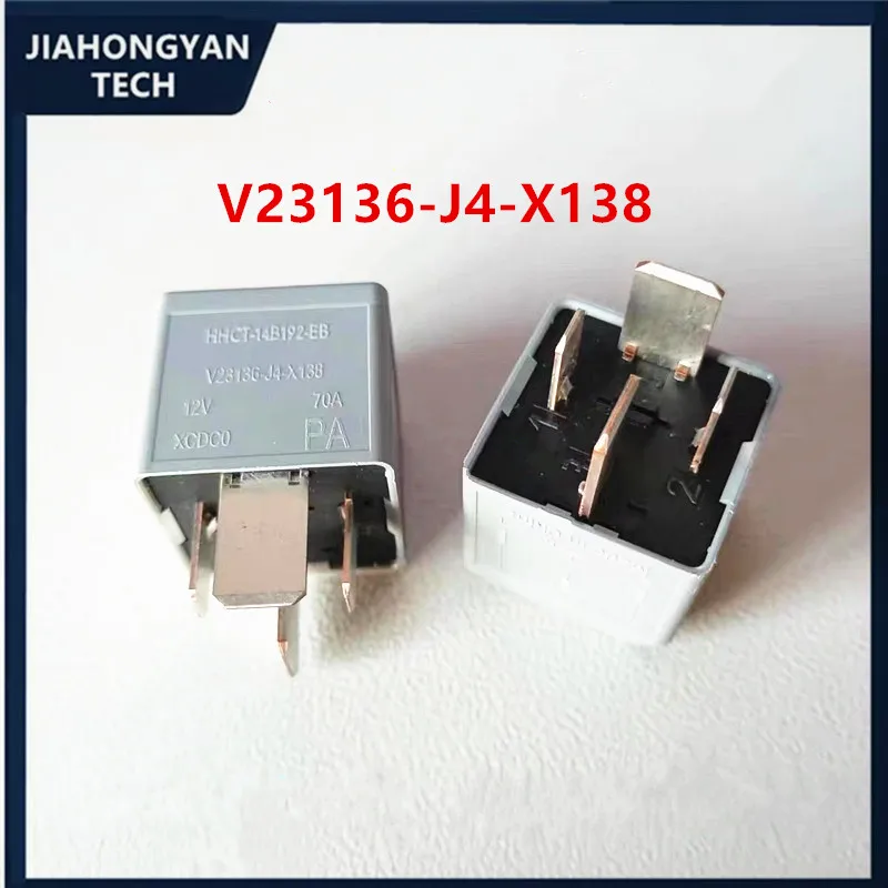 Original V23136-J4-X138 jaguar land rover automotive relais 12v 70a 4-pin HHCT-14B192-EB