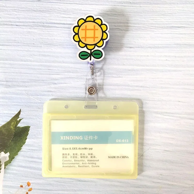 Mới Y Tá Bác Sĩ Có Thể Thu Vào Huy Hiệu Máy Ngang Phong Cách Học Sinh ID Thẻ Kinh Doanh Làm Thẻ Huy Hiệu Đựng Vật Dụng Văn Phòng