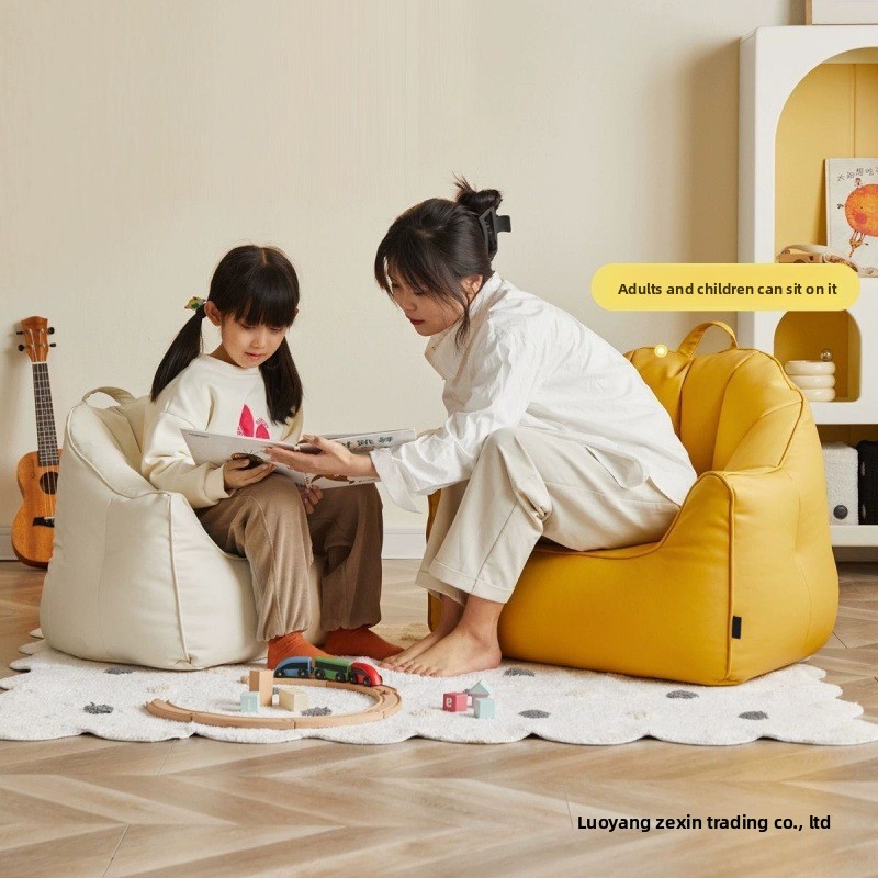 Sofá perezoso para bebé, balcón individual, silla de ocio, sala de estar, sofá de lectura para niños