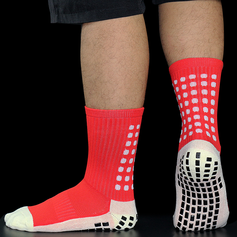 Nieuwe Sport Anti Slip Voetbalsokken Katoen Voetbal Mannen Grip Sokken calcetas antideslizantes de futbol