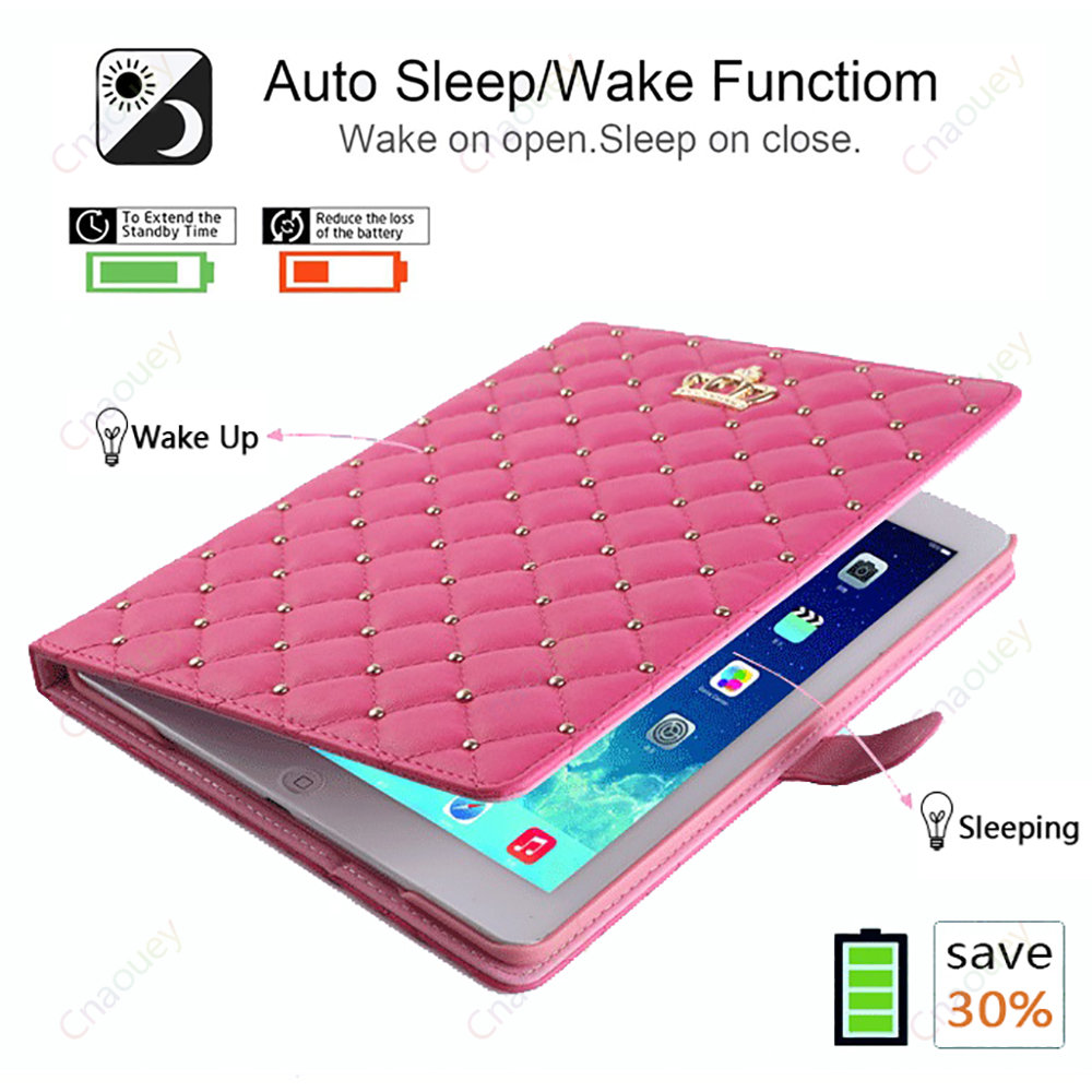Чехол Funda для iPad 7th 8th 9th 10. Gen iPad Air4 Air5 iPad Pro11 Air11 A16 Подставка из овечьей кожи Smart Case iPad 9.7 2017 2018 Coque