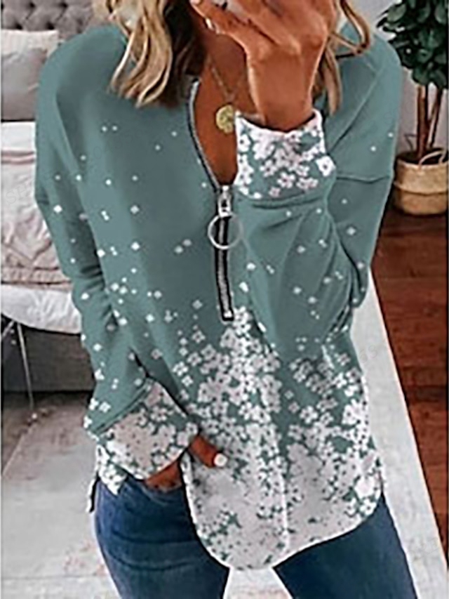 Sudaderas con capucha de estrella geométrica para mujer, Sudaderas con cremallera a la moda Y2k, Sudadera informal con cremallera, Sudaderas de gran tamaño, abrigos con cuello redondo para niña