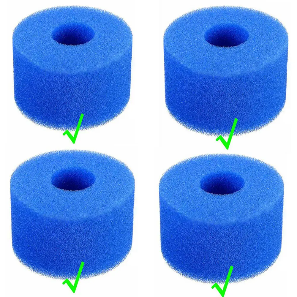 Schwimmbadfilter Wasserpumpe Lay In Clean Spa Whirlpool S1 Waschbarer Bioschaum 2 4 X UK VI LAZY 'Z Typ'