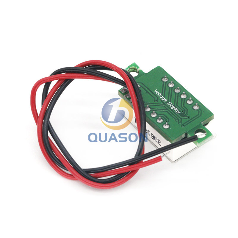 0.36 Inch 0.36 ''DC 4.7-32V Màn Hình Hiển Thị 3 Số Vôn Kế Mini LED Kỹ Thuật Số Bảng Volt Đồng Hồ Đo Điện Áp nhạc Cụ Đỏ/Xanh Dương/Gree