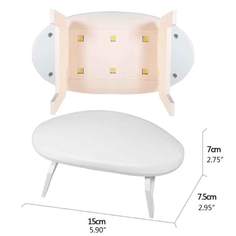 อีพ็อกซี่เรซินการบ่มโคมไฟ 30 วินาที 60 วินาทีจับเวลา USB ชาร์จ LED UV โคมไฟเครื่องประดับทำเครื่องมือ