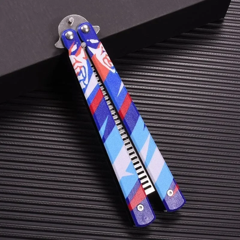 23 cm Valorant Waffe Nahkampf YORU Schmetterling Kamm Metall Material Spiel Peripherie Ungeschnitten Modell Geschenke für Jungen Spielzeug Spiel Sammlungen