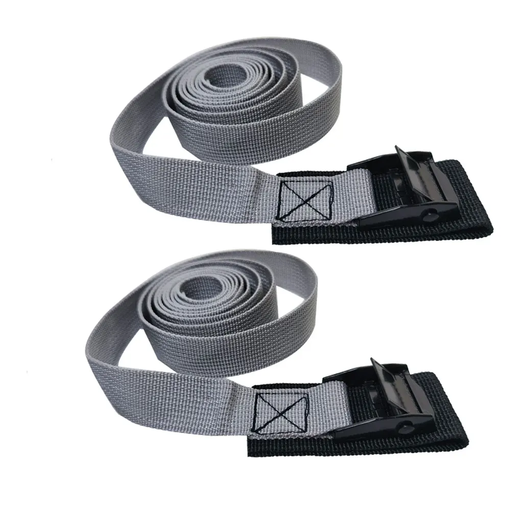 แร็คหลังคารถ Tie Down สายรัดหัวเข็มขัดรถจักรยานยนต์กระเป๋าเดินทาง Kayak Cam Board กระดานโต้คลื่น Lashing สายรัด Tie Down กระดานโต้คลื่นจักรยานเครื่องมือ