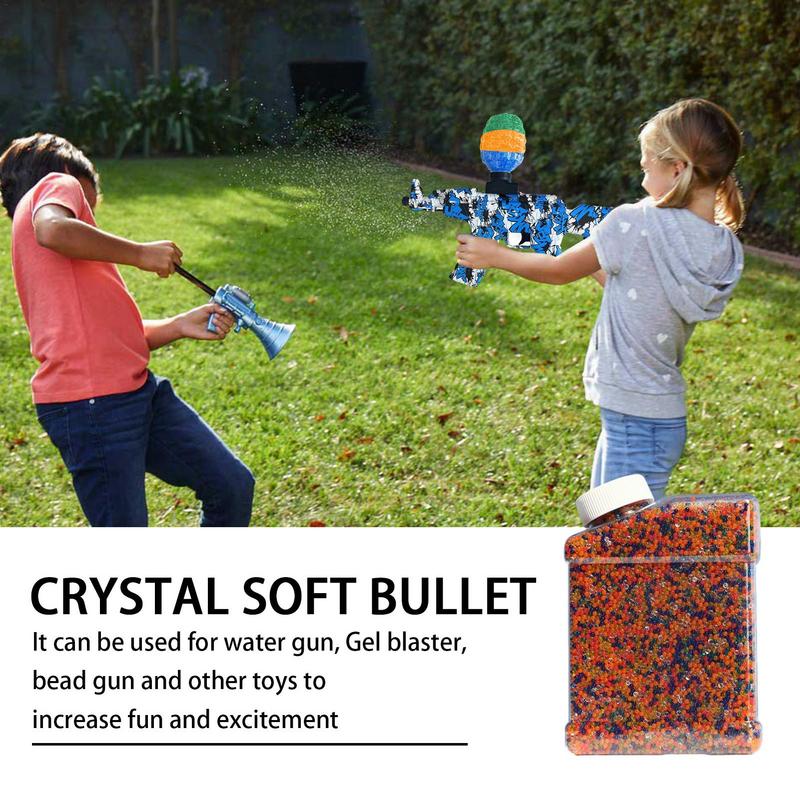 เจลน้ําลูกปัดเจลลูกบอลลูกปัดสําหรับ Water Splatter แบบพกพา Water Gell Ball ลูกปัดของขวัญวันเกิดสําหรับเด็กวัยหัดเดินเด็ก