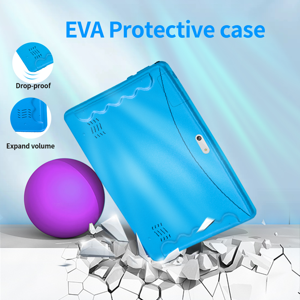 Tablet Quad Core infantil, aprendizagem e educação, 4GB de RAM, 64GB ROM, 10.1 ", 5000mAh, presente, novo