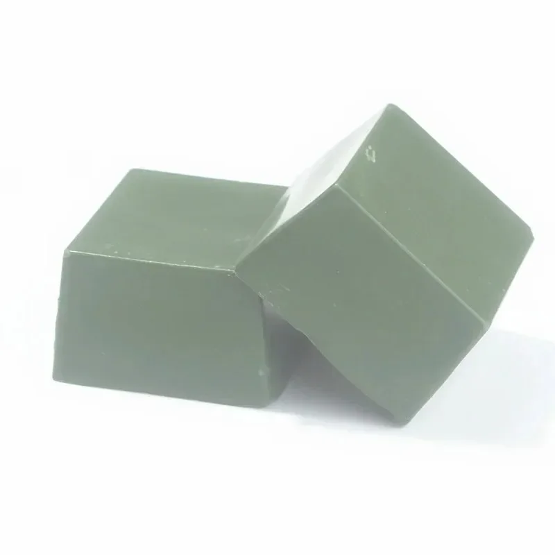 1pc/3pcs 3x3cm Verbindung Grün Polieren Paste Schleif Paste Metalle Polieren Wachs Paste chrom Grün Oxid Schleifen 30g
