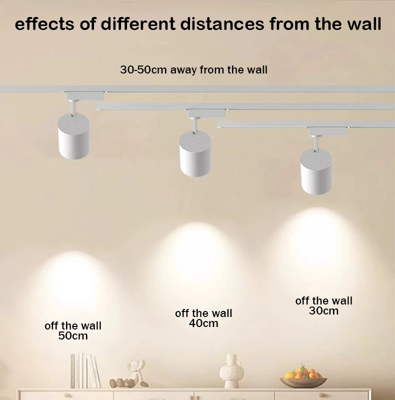 Led Track Spotlight Track Light Led Light Ceiling Kitchen Rail Systems Lamp Set Track Lighting Rail Led Spot For Home Store shop