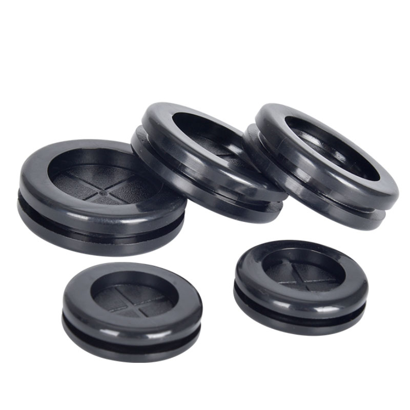 1-20Pcs Double Sided Rubber Grommets Protective Coil Round Oval Protection Wire Cable Seal Ring