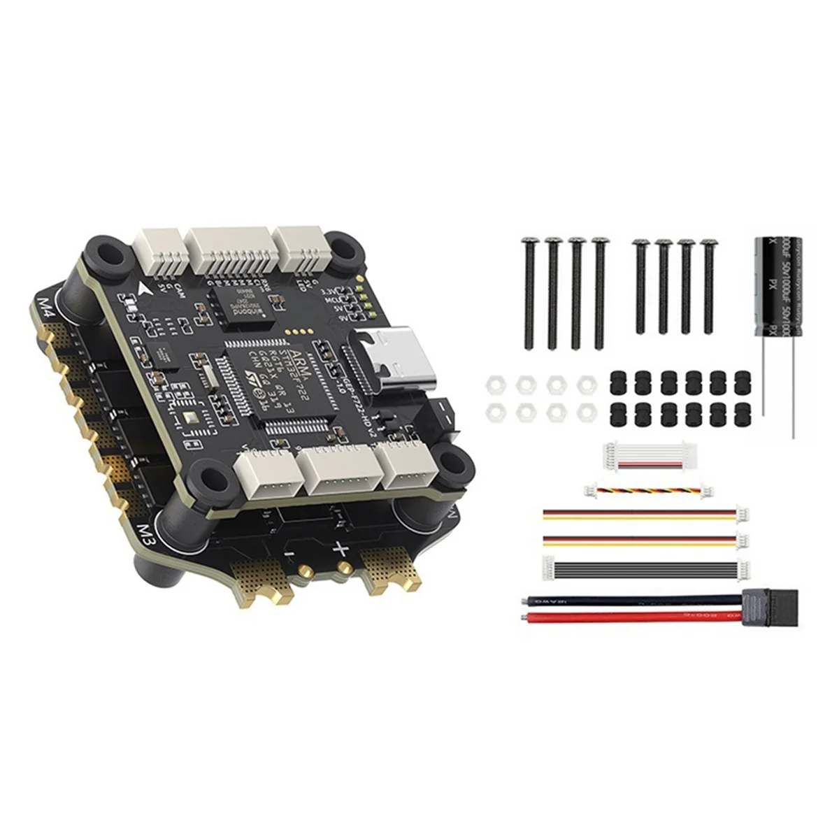 AA91 Voor GEPRC TAKER F722 V2 FC & ESC FPV Stack BLS 65A 4in1 ESC 3-6S voor FPV Freestyle Drone Model