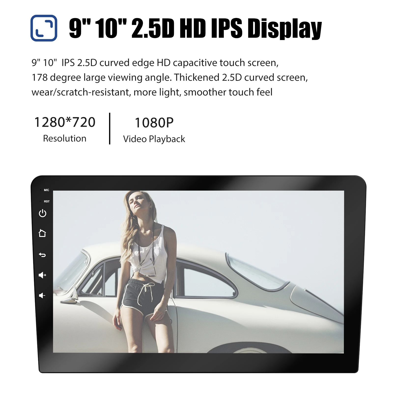 ESSGOO 2 Din Radio de coche Carplay Android Auto 7 9 10 pulgadas 4G 64G reproductor Multimedia Universal DSP AM RDS AHD GPS WIFI Autoradio