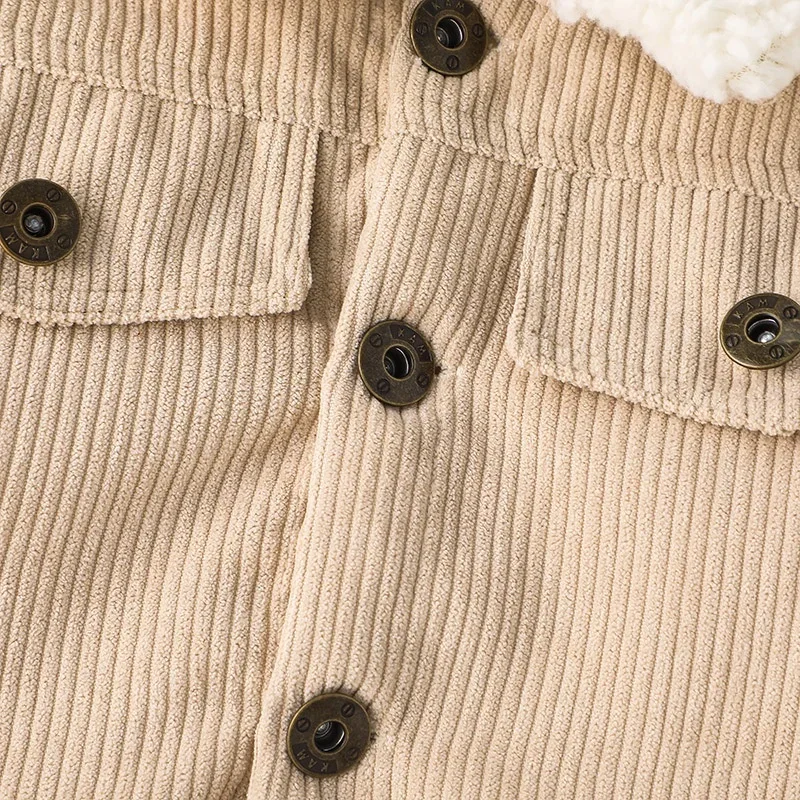 Warme Jacke, Oberbekleidung für Neugeborene, Jungen, 0–3 Jahre alt, lässige Mode, Winter-Baumwollmantel, langärmelig, Kleinkind- und Kinderkleidung
