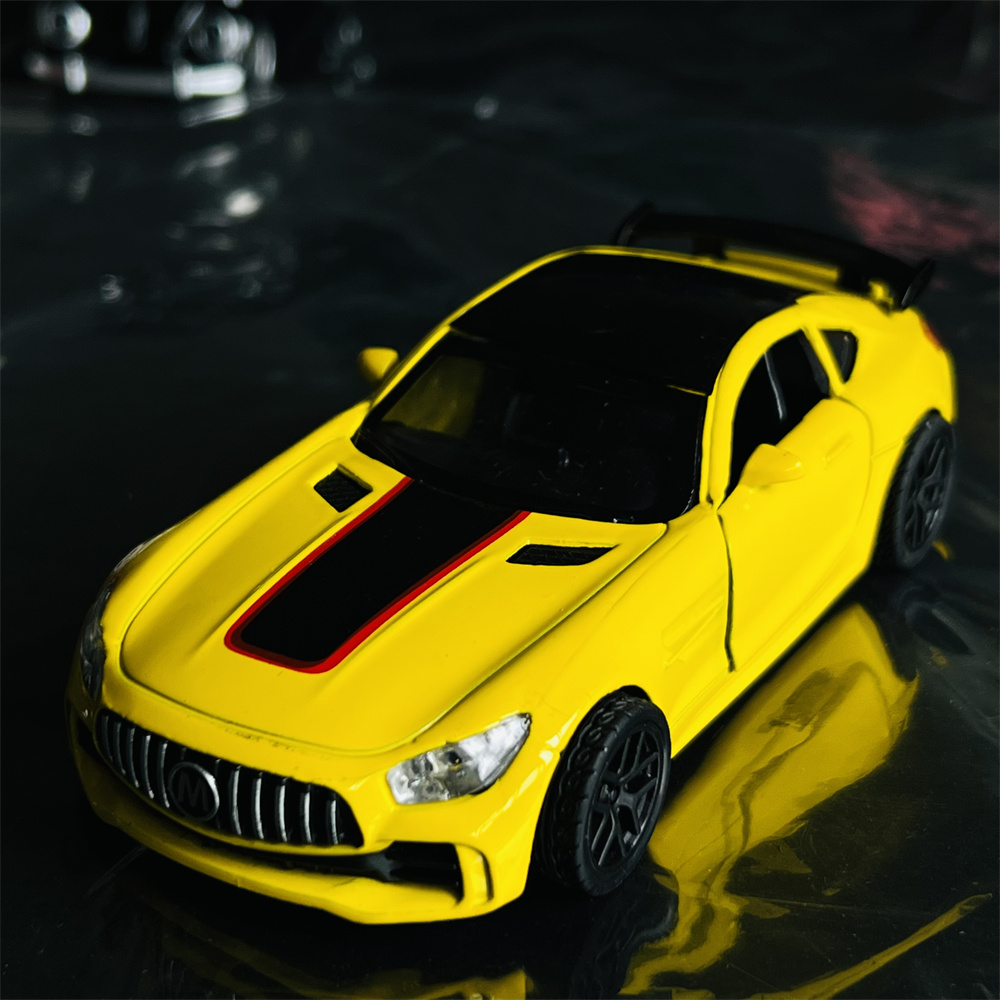 Super carro esportivo simulação liga modelo, brinquedo de carro esportivo infantil, modelo de carro menino, enfeite do bolo