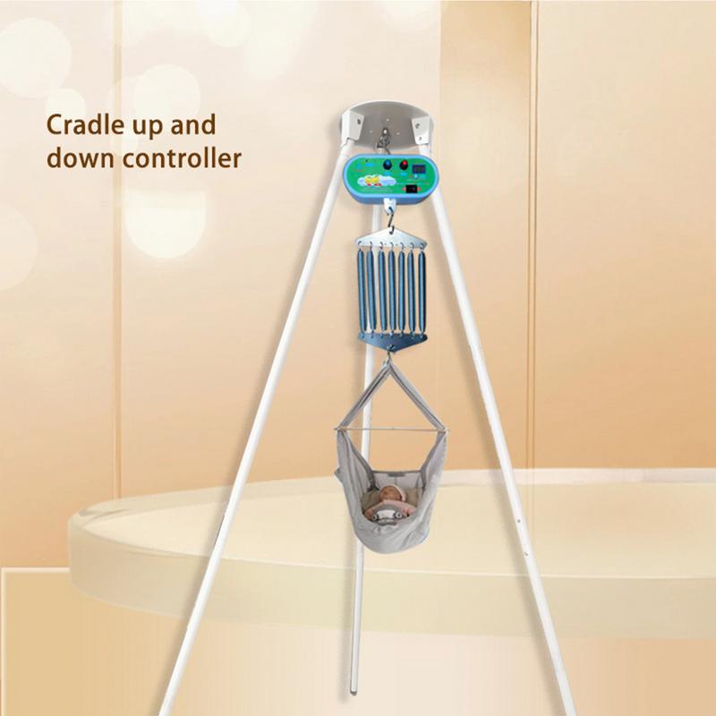 Электрическая детская прикроватная люлька, автоматические качели-качалки для малышей с регулируемой скоростью для детских аксессуаров для дома