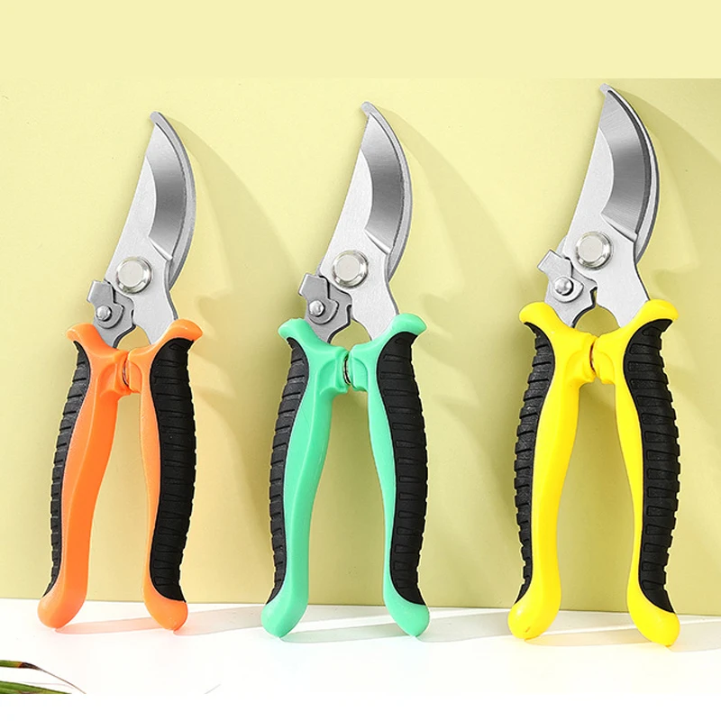 สวนกรรไกรสําหรับบอนไซ Professional Pruning ต้นไม้ Orchard องุ่นสาขา Gadgets การเกษตรฟาร์มเครื่องมือ Pruner ดอกไม้