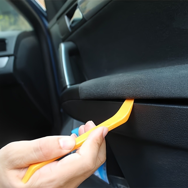 พลาสติกถอดอัตโนมัติชุดเครื่องมือรถวิทยุแผงประตูคลิป Trim Dash Audio Removal Installer Pry Kit Refit ชุด