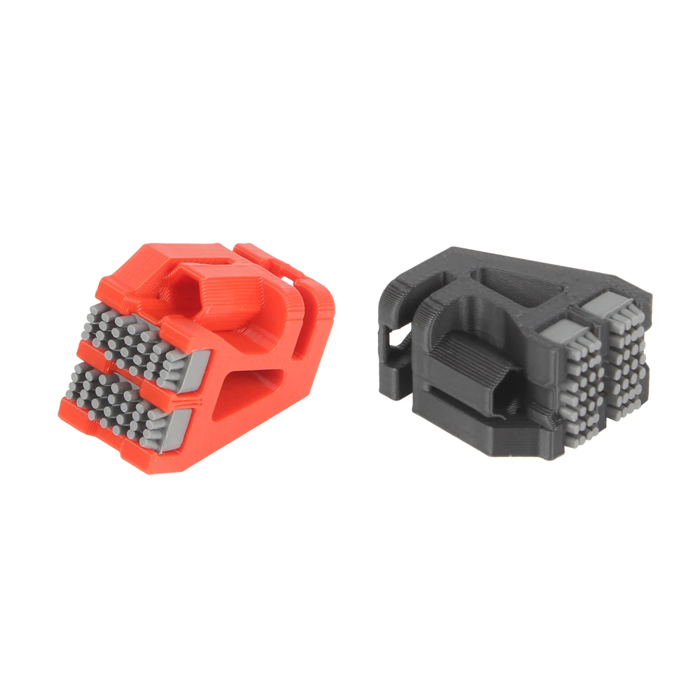 3DSWAY for Bambu Lab P1S P1 X1 Series Make Print Head Cleaner Nozzle Brush for 3D Printer Accessories Printer Head Wiping Parts