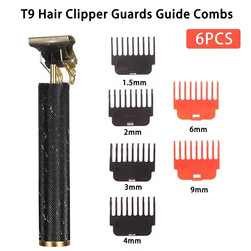 Voor T9 Tondeuse Guards Gids Kammen Trimmer Snijgeleiders Styling Tools Attachment Compatibel 1.5mm 2mm 3mm 4mm 6mm 9mm