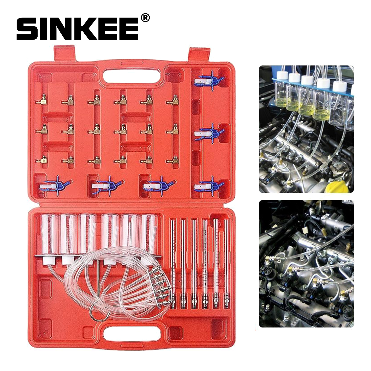 Mới Diesel Phun Đo Lưu Lượng Thử Thông Đường Sắt Bộ Đổi Nguồn Nhiên Liệu Máy Bộ SK1057