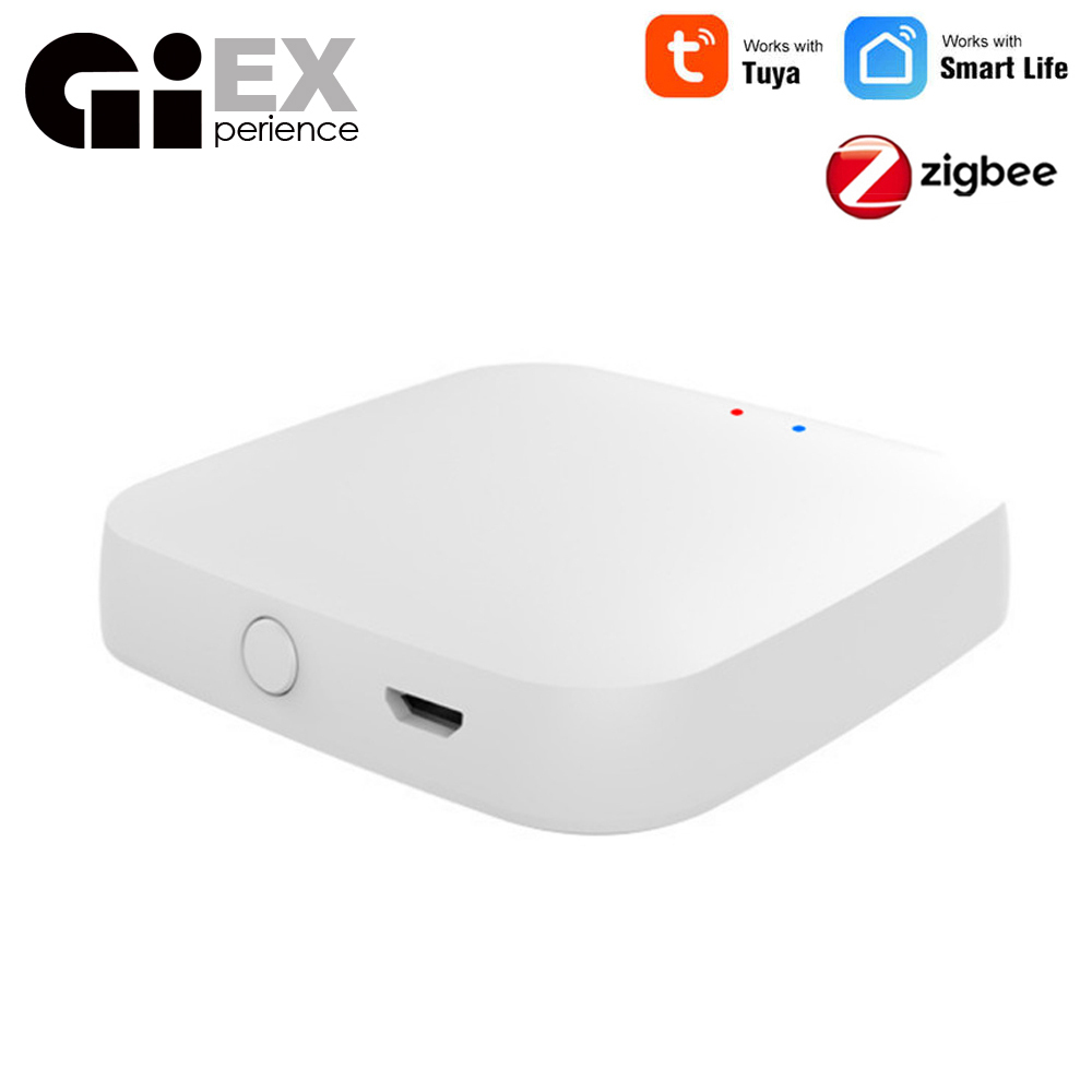 Tuya ZigBee 3.0 Smart Gateway Hub Smart Home Bridge Приложение Smart Life Беспроводной пульт дистанционного управления работает с Alexa Google Home