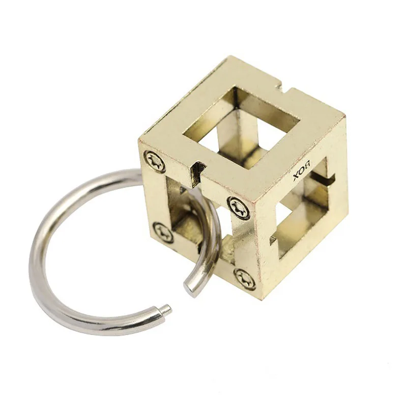Puzzle Box dla dorosłych metalowe IQ łamigłówka Fidget zabawki dekompresja Juguetes Y Aficiones Juegos De Ingenio Logica