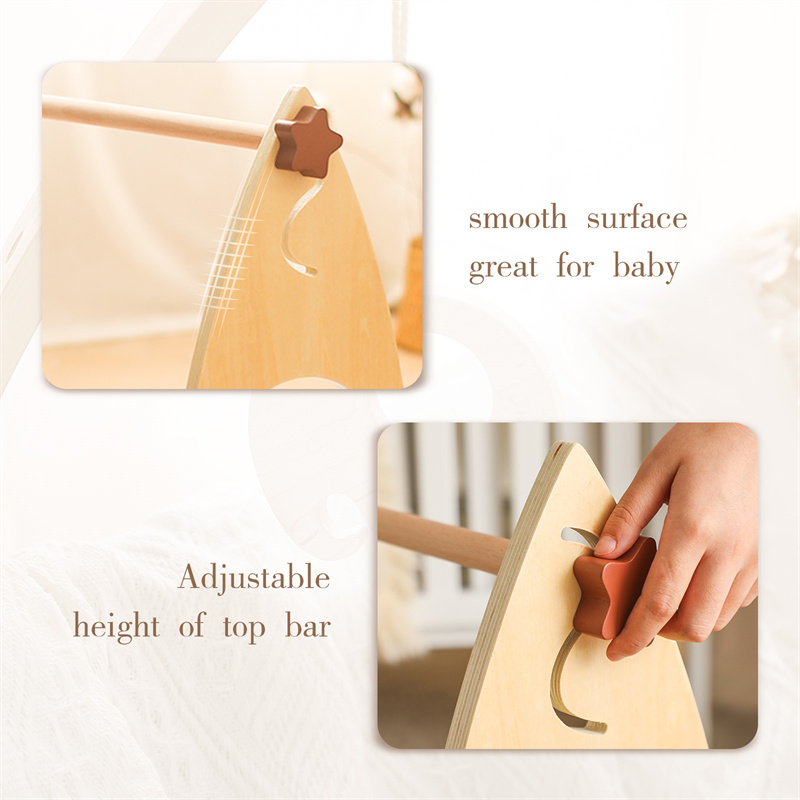 Modèle de Fusée de bug astique en Bois pour Bébé, Jouets Éducatifs Montessori pour Nouveau-né