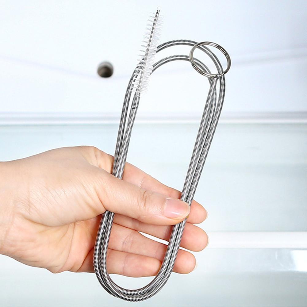 Draga de drenaje de coche, cepillo de limpieza, mangueras de drenaje, herramienta de drenaje multifuncional, accesorios para automóviles, suministros de cocina