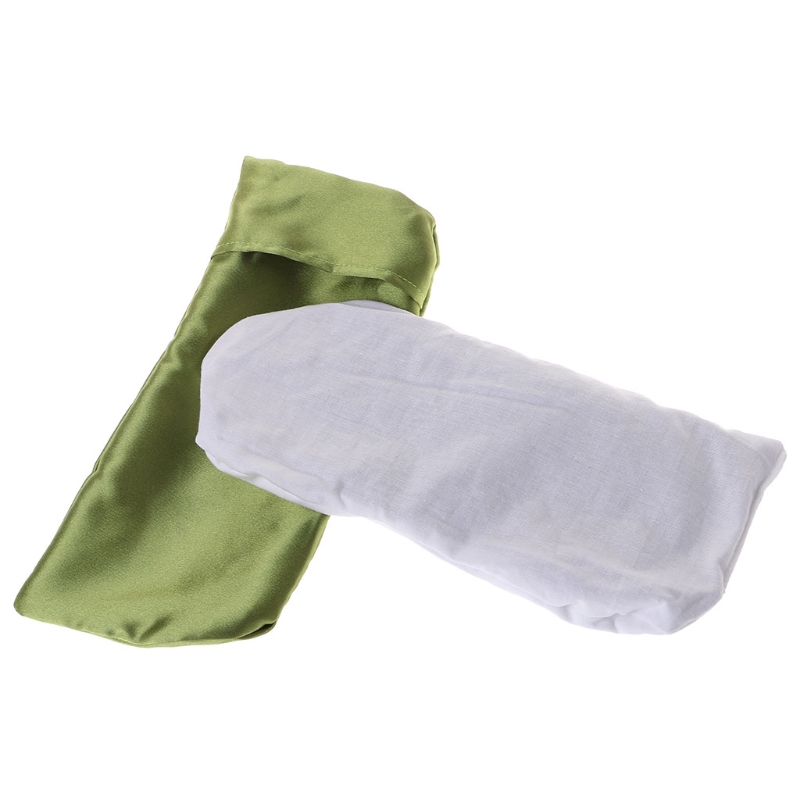 652D Yoga Eye Pillow Silk Cassia Seed Lavanda Relajación Máscara Aromaterapia