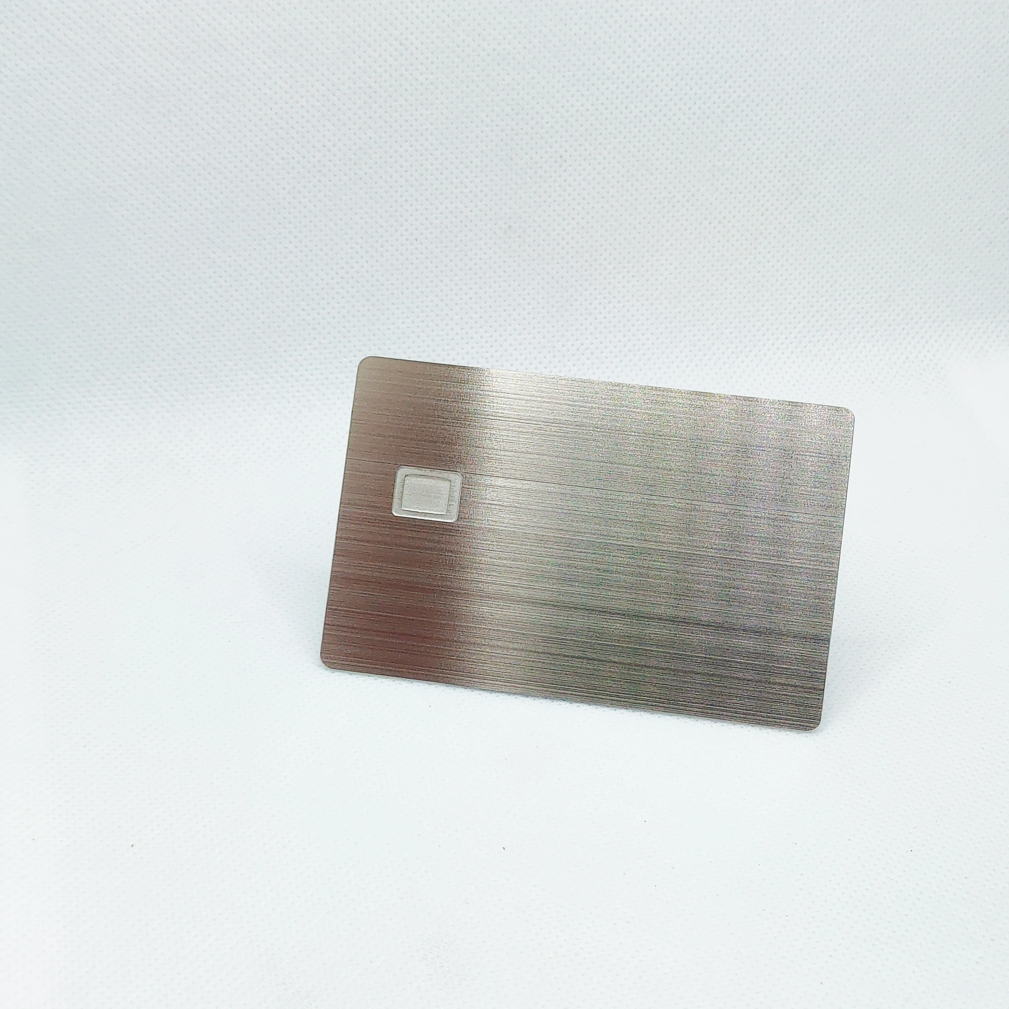 1 ชิ้น 0.8 มม.ไม่มีการบันทึกพิมพ์โลหะ HICO แถบแม่เหล็กเปล่าธุรกิจสมาชิก Access Control Card