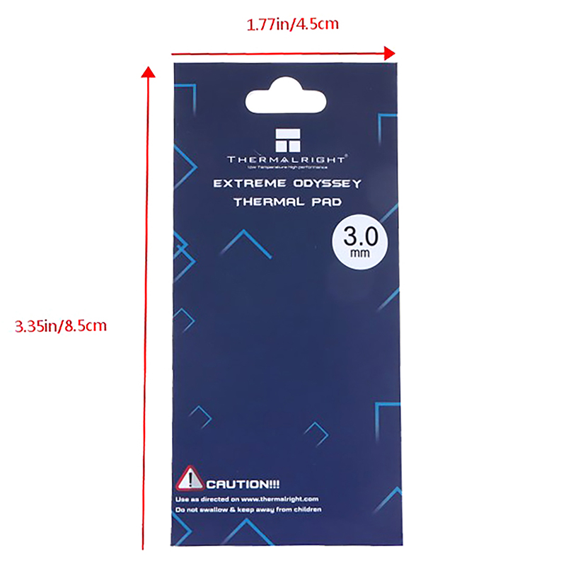 Thermalright ODYSSEY Thermal Pad Non-Conductive GPU Card Water Cooling Thermal Mat 12.8W/mk 0.5/1.0/1.5/2.0/2.5/3.0mm