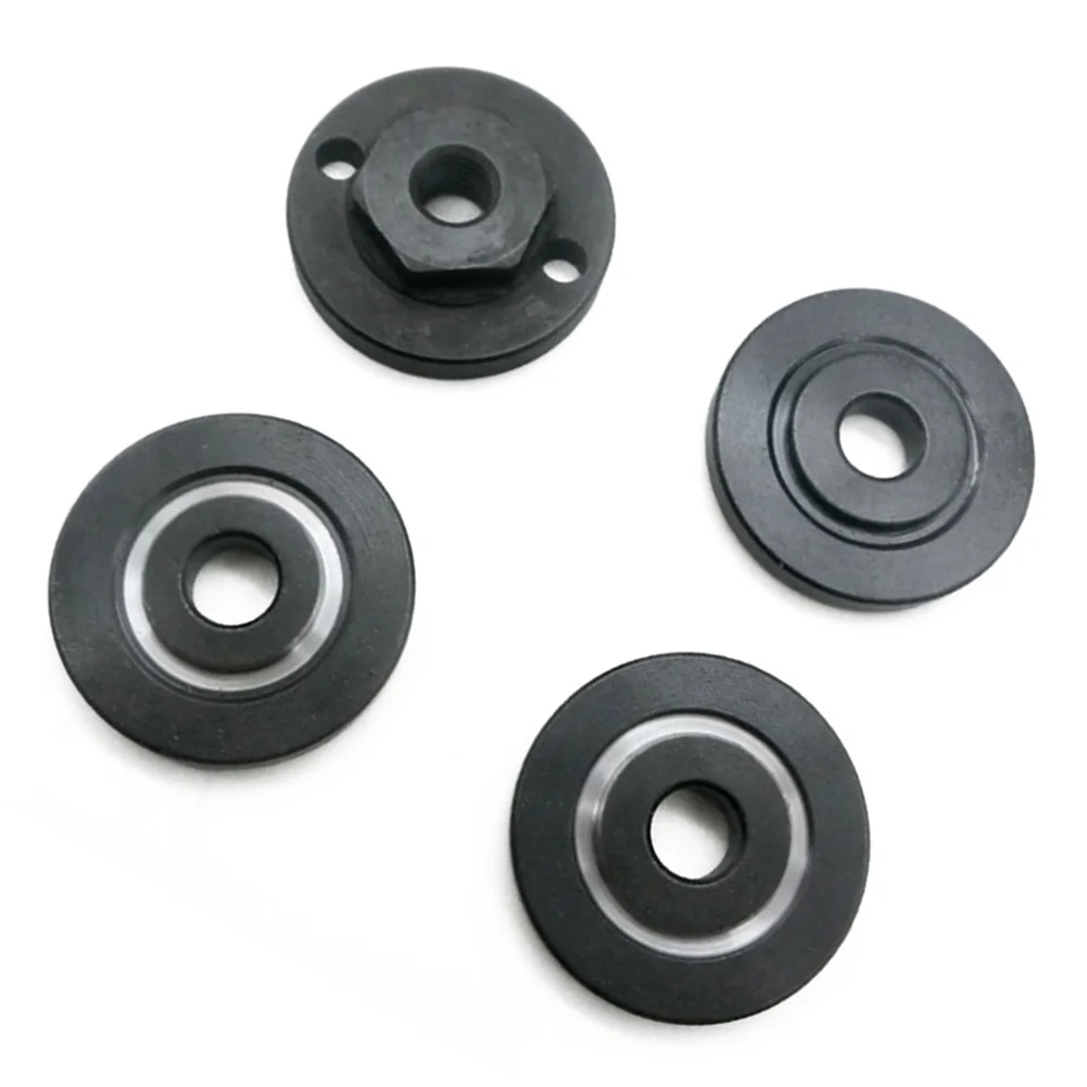 2/4 stücke Winkel Grinder Innen Außen Flansch Mutter Set Werkzeug 20/22/22,2mm Kreissäge Klinge drücken Platte Für Modell 100 Winkel Grinder